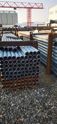 섹션 모양 둥근 큰 지름 LSAW SSAW 다리 인프라 물 공급을위한 탄소 강철 나선 용접 파이프