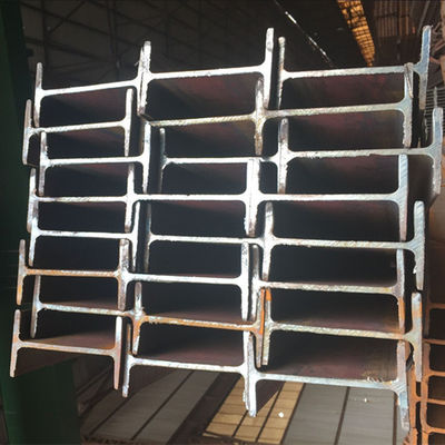 Q235/Q345/ST37-2/ST52/Q420/Q460/S235JR/S275JR/S355JR 펀칭 처리 서비스와 맞춤형 진열 H 빔 스틸