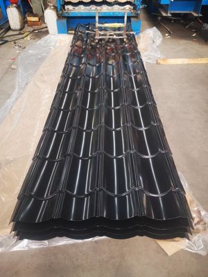 PPGI 색상 코팅 지붕 패널의 깊이는 15mm에서 18mm까지 및 ASTM Z30 0.1-1.0mm의 Unoil 치료