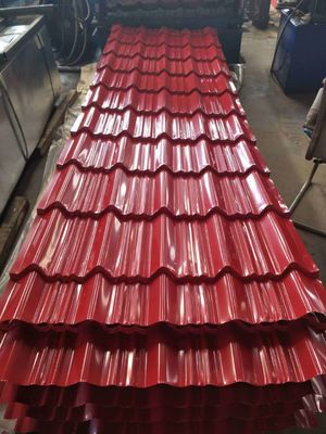 건물 건설 PVC 융통형 열 저항 지붕 타일
