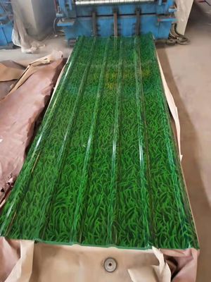 코러브 셰이트 SGCC SPCC SECC 구부리 처리 서비스와 함께 PPGI/PPGL 스틸 지붕 지붕 셰이트 전차
