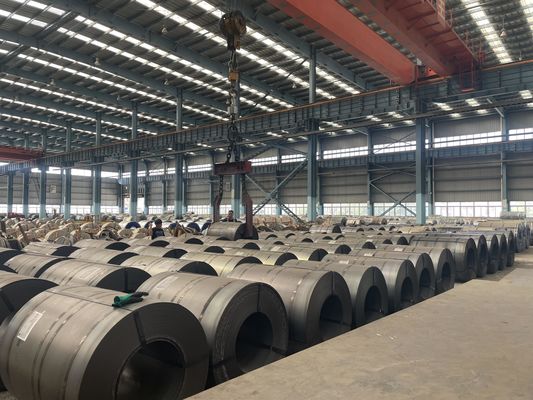 비연합 열로 굴린 스핀들 ASTM A36 A283 A387 Q235 Q345 S235jr HR 스핀들 스킨 패스 밀 테스트 인증서 제공