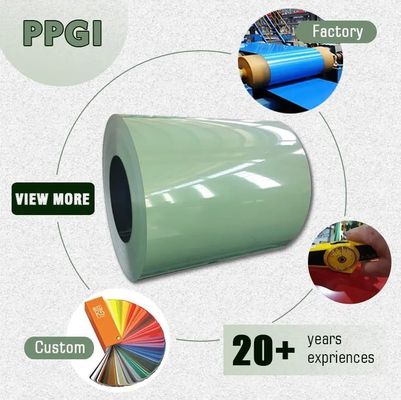 0.12-0.16mm PPGI 컬러 코팅 스틸 코일 프로파일 타일 지붕 구조 및 RAL9001/RAL1002/RAL1001의 롤링 셔터 도어