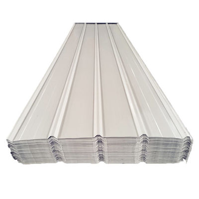 높은 강도 0.5mm PPGI Ral 9014 지붕 및 벽 벽에 대 한 corrugated 시트 너비 665-1100mm 처리 서비스 펀칭