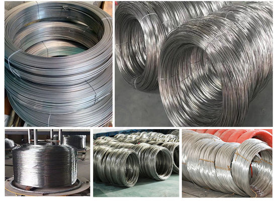 SUS 0.13mm-3mm 304L/430/316/316L 스테인리스 스틸 와이어 고품질 및 No.1 표면 마무리