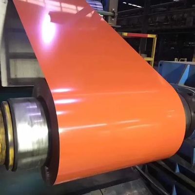 1250mm 정규 너비 우수하고 경제적인 ASTM TDC51D TDC52D TDC53D 0.5mm 프라이머 5-7um로 사용자 정의 가능한 컬러 코팅 코일