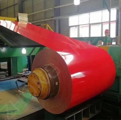 사용자 정의 Z60 0.5mm PPGI 각종 RAL 색상 PE HDP SMP PVDF 페인트와 5-7um 프라이머로 전 코팅 철 코일