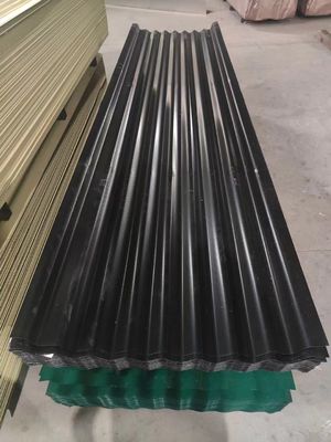 진료 지붕판 너비 750mm-1050mm 코팅 된 색상 칠 된 PPGI 건축 재료 진료 철강 지붕판