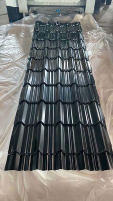 PPGI 건축물 가연제철 지붕판 길이는 1000-5000mm 코팅 색상 페인트 너비 750mm-1050mm Z61-Z90