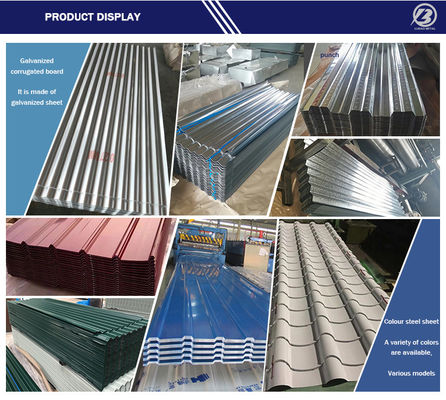ASTM/AISI/SGCC/CGCC/TDC51DZM/TDC52DTS350GD 등급 0.1mm 0.2mm 0.3mm Dx52d PPGI 호러비드 스틸 지붕 패널