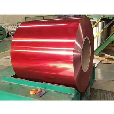 Z81-Z120 이중층 페인팅 0.3mm 1250mm 빨간색 파란색 색상 PPGI PPGL Avialable 코팅과 함께 진료 된 색상 코팅 코일