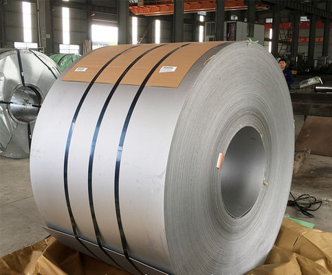 310 냉 laminated 스테인리스 스틸 코일 Spcc 너비 1000-1500mm 등급 200/300/400 시리즈와 강력한