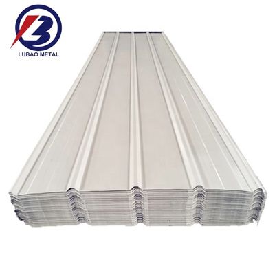 900mm 너비 2438mm 길이 SGCC 등급 Ral 차트 PPGI 장수 지붕 솔루션을위한 corrugated 옥상 시트