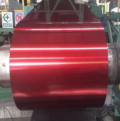 ASTM JIS DIN GB 표준 Ral 컬러 알루미늄 코일 시리즈 3004.3003 0.27mm 두께 컬러 코팅 알루미늄 코일