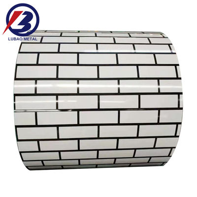 3000 시리즈 O급 H112 ASTM 꽃 디자인 사용자 정의 패턴 PPGL 색상 코팅 시트 PPGI 코일 가연제철 코일