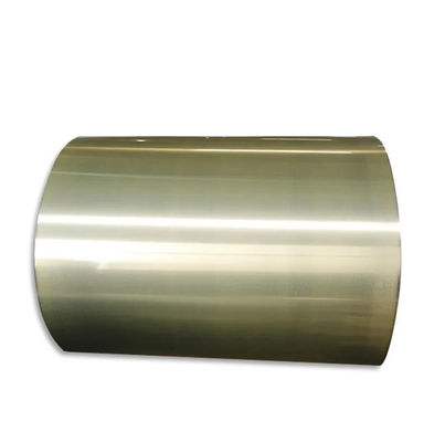 0.25mm 0.3mm 0.4mm 맞춤형 패턴 PPGI PPGL 전차 색상 코팅 진열 철 코일