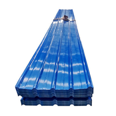 컨테이너 길이 3601-3660mm 사용자 지정 디자인 PPGI PPGL 지붕 잎 색상 코팅 철판