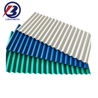 기술 핫 롤 Dx51d Dx52D Dx53D 0.12-6mm 30-275g 미리 칠한 Galvalume Ppgi 지붕 타일 1 개의 corrugated 강철 판