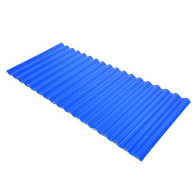 완전 경화 GI PPGI PPGL 가연 철강 지붕판 0.4mm 두께 1000mm 너비 웰딩을 위한 다채로운 노러브 판
