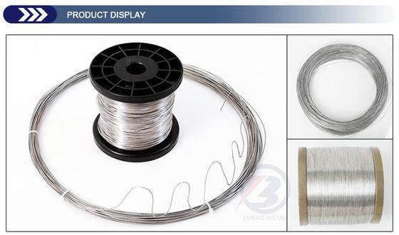 SUS 0.13mm 3mm 304L 430 316 316L 스테인리스 스틸 와이어 No.1 표면 완성품 표준