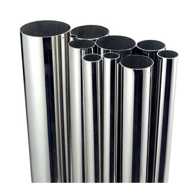 원형 스테인리스 스틸 파이프 ASTM AISI SS 304 316L 316 310S 1.4301 321 904L 201 inox SS 거울 끝 용접 파이프