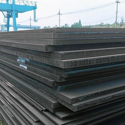 프라임 저탄소 HRC ASTM A36 Q195 Q235 SS400 두께 0.8-300mm 용기판을 위한 가온 굴착 스틸