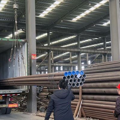 1mm-20mm 두께 ASTM A106/A53/A192 Gr. B ERW 원유 가스 하수 수송용 무선 철강 파이프 및 튜브