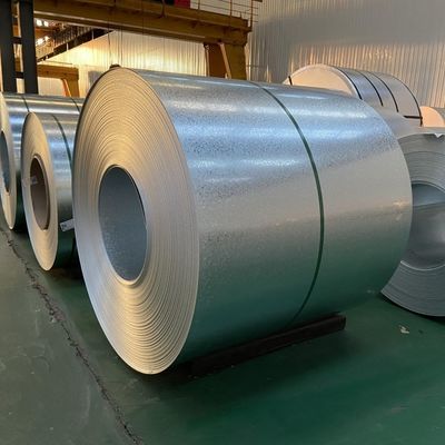 100mm-1250mm 너비 전체 단단성 관용 ± 1% GI 코일 지붕 잎 및 철강 파이프에 대한 가연 철강 코일