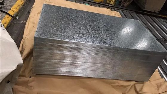 3-8 톤 코일 무게 2.5mm 3mm 진열 철강판 120g ASTM A653 G235 지붕 덮개 GI판