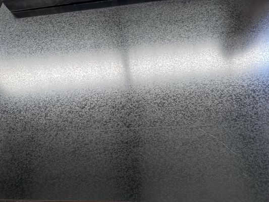 1200mm 길이 3mm 4mm 핫 DIP 진열 스틸 270g ASTM A653 G360 GI 판