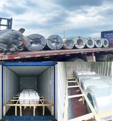 저렴한 가격으로 완전 단단한 진열제 강철 코일 0.12-2.0mm 두께 600-1250mm 너비 건설용으로 완벽합니다