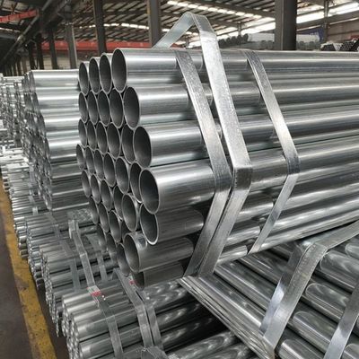 ASTM 표준 Q235 핫 디프 밸런제 파이프 맞춤형 용접 철강 파이프 Gi 건설용 용접 철강 파이프