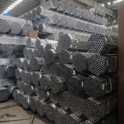ASTM 표준 Q235 핫 디프 밸런제 파이프 맞춤형 용접 철강 파이프 Gi 건설용 용접 철강 파이프