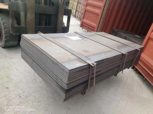 철강 1인치 10mm 두꺼운 탄소강판 GB 표준 Q195/Q235/Q235b/Q345/A36/SS400과 함께 열불 MS판