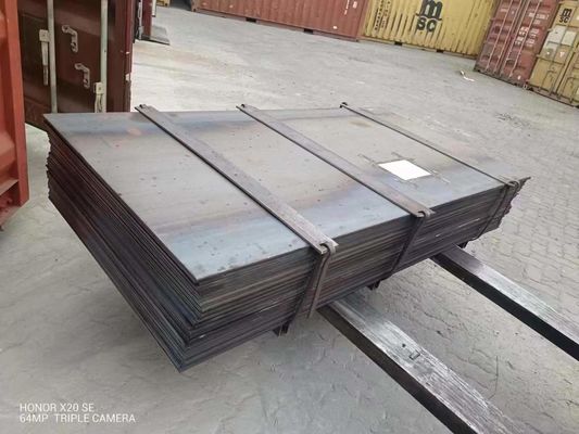 철강 1인치 10mm 두꺼운 탄소강판 GB 표준 Q195/Q235/Q235b/Q345/A36/SS400과 함께 열불 MS판