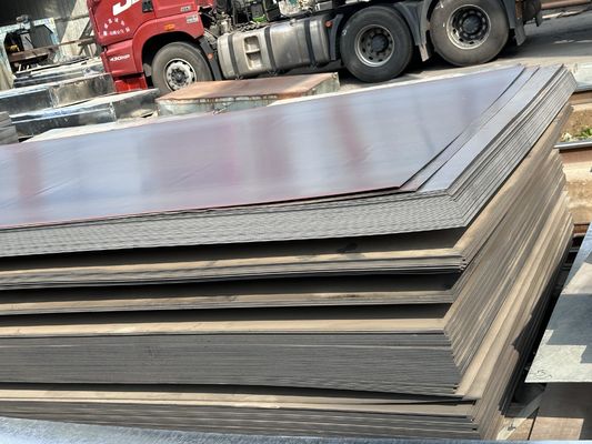 ASTM A36 Ss400 Q235b 철판판 3mm 5mm 6mm 8mm 열불탄소판 길이는 요구 사항에 따라 피부 통과 예