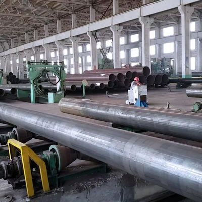 맞춤형 핫 롤링 수직 톱 웰딩 철강 파이프 및 성능 ASTM AISI 6M 길이 둥근 파이프 튜브