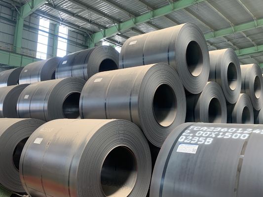 1200mm 고탄소 열 열로 굴린 강철 코일 및 판 ASTM Q235 Q345 인증으로 할인