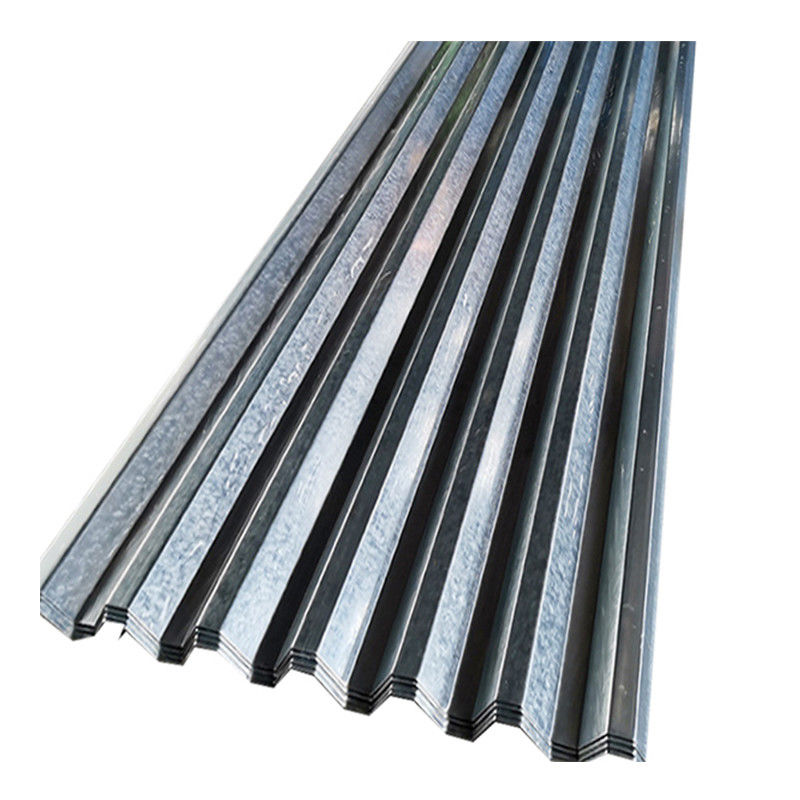 진크 코팅 20-275g/m 2 28 Gauge 진료 된 코러브 스틸 지붕 직급 진료 된 철강 금속 GI 지붕