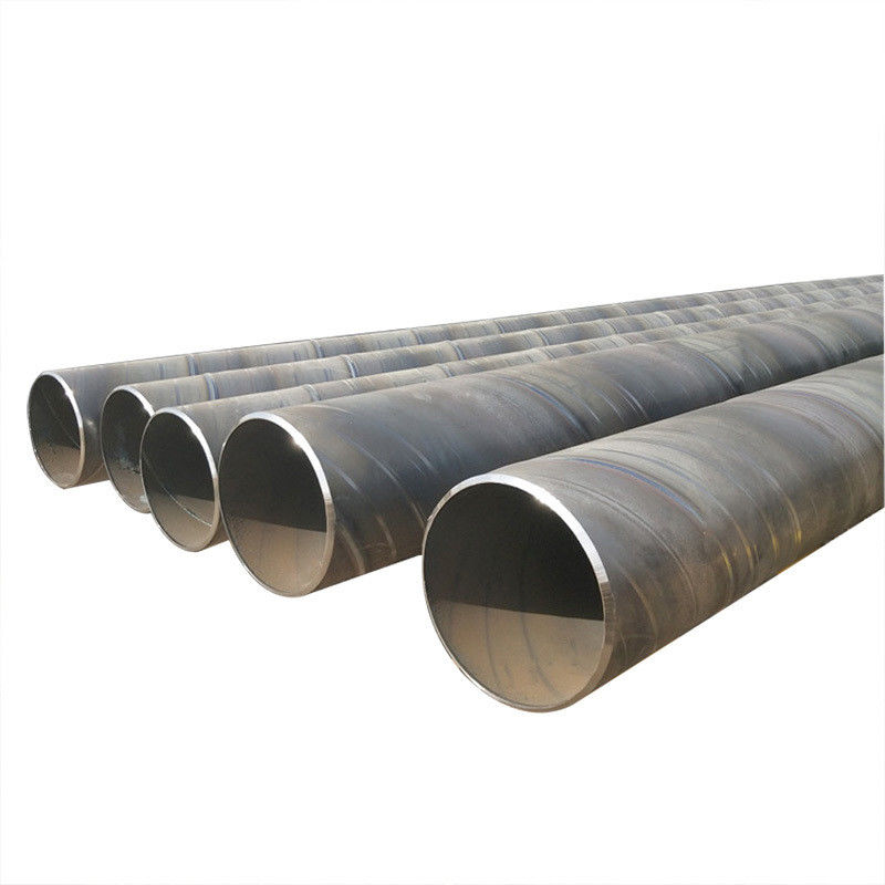 Q235B/Q255/Q275/Q345/Q420/Q460 Sch40 API 5L 스파이럴/검은 철 원형 용접 수압 파이프
