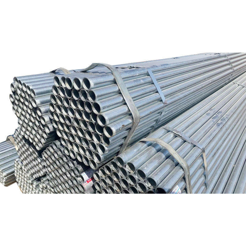 핫-디프 밸런াইজ 된 원형 철강 파이프 Q345 재료 0.6mm에서 3.5mm 벽 두께와 26.9 310 mm 외부 지름