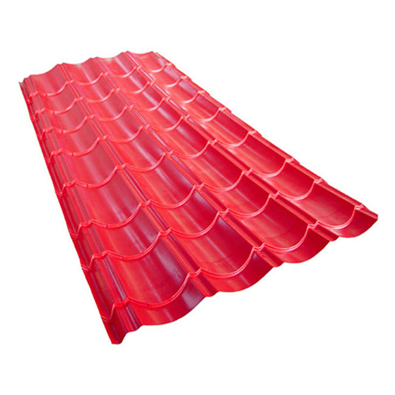 컨테이너 길이 3601-3660mm 사용자 지정 디자인 PPGI PPGL 지붕 잎 색상 코팅 철판