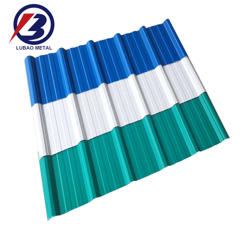 산업 물류 운송 SGCC/SPCC/DX51D 전차 칠 된 진열 된 corrugated 지붕 엽