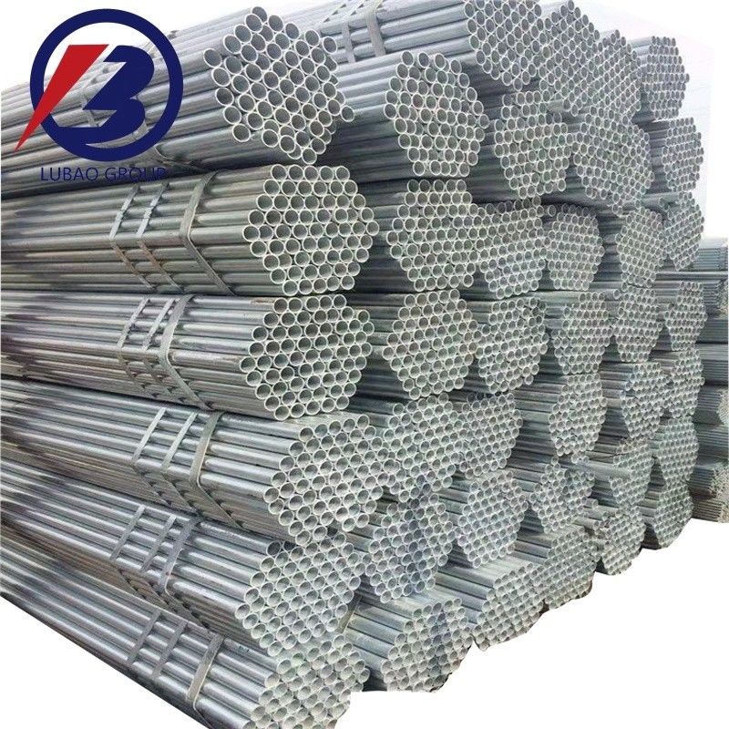 건축물용 맞춤형 진료 철강 파이프 내구성 진크 코팅 200-700g/sqm ASTM 표준 오래 지속