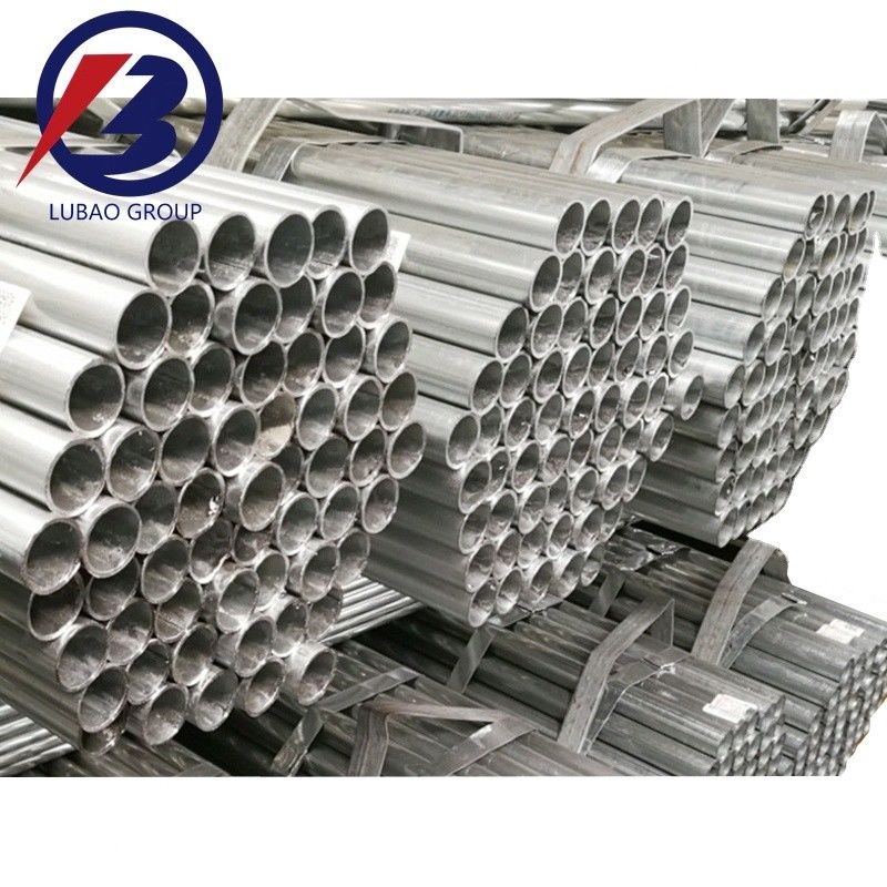 ASTM 표준 Q235 핫 디프 밸런제 파이프 맞춤형 용접 철강 파이프 Gi 건설용 용접 철강 파이프